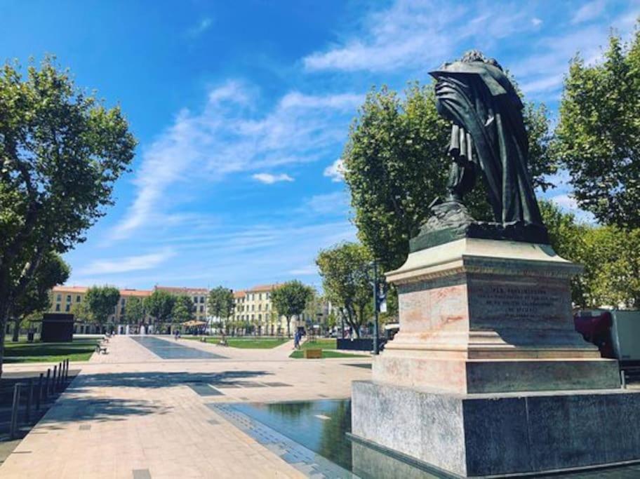 Charmant T2 Atypique, Renove, Confortable Μπεζιέ Εξωτερικό φωτογραφία