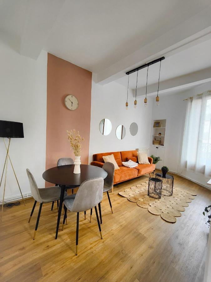 Charmant T2 Atypique, Renove, Confortable Μπεζιέ Εξωτερικό φωτογραφία